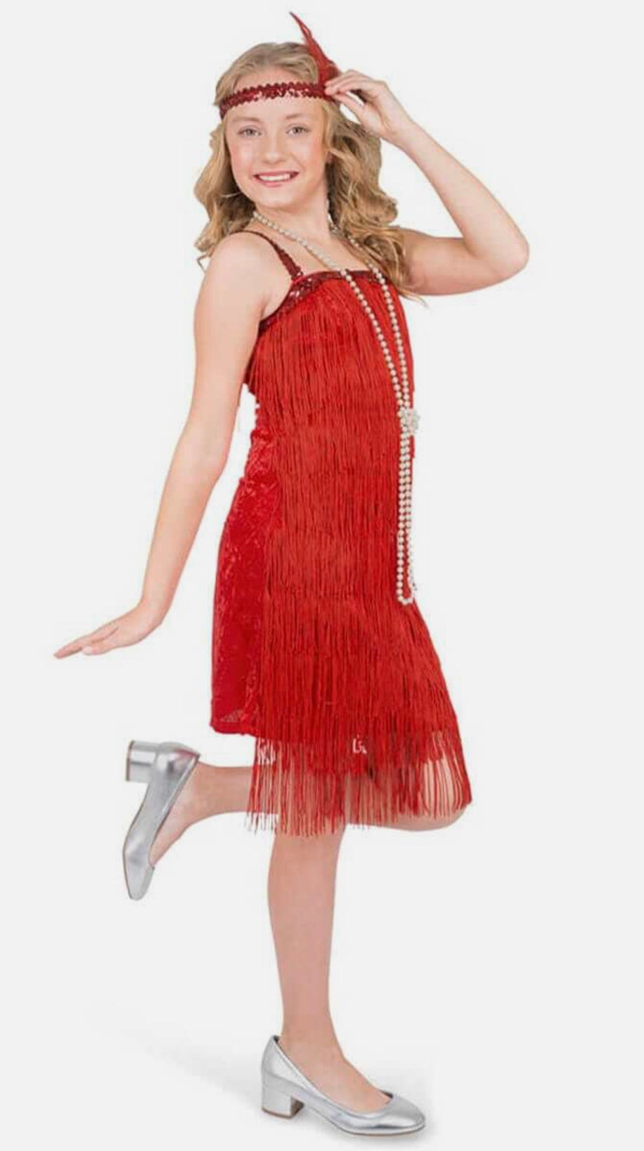 Flapper Dress Red