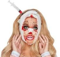 Botched Job Syringe Through Head Headband