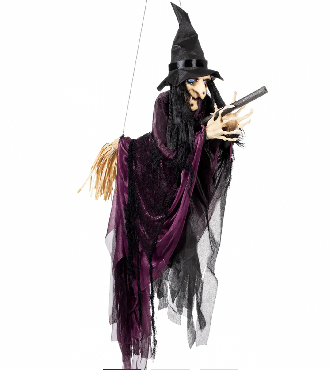 Hanging Flying witch (65 cm)