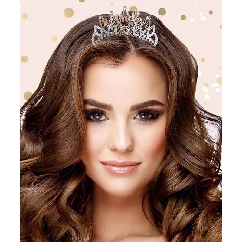 Birthday Girl Boxed Gold Tiara