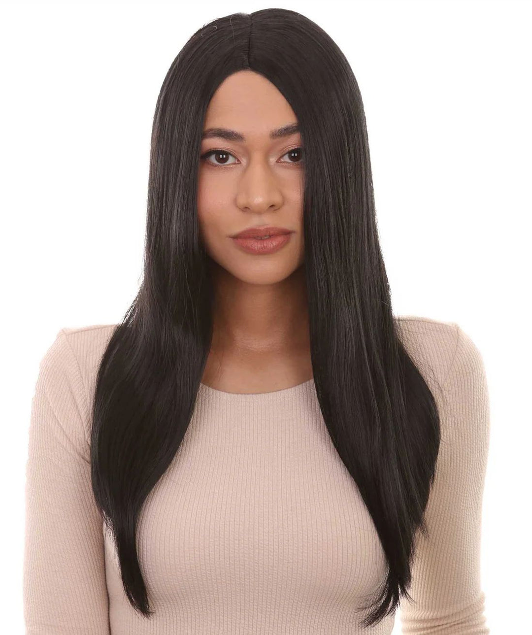 Long Straight Black Wig