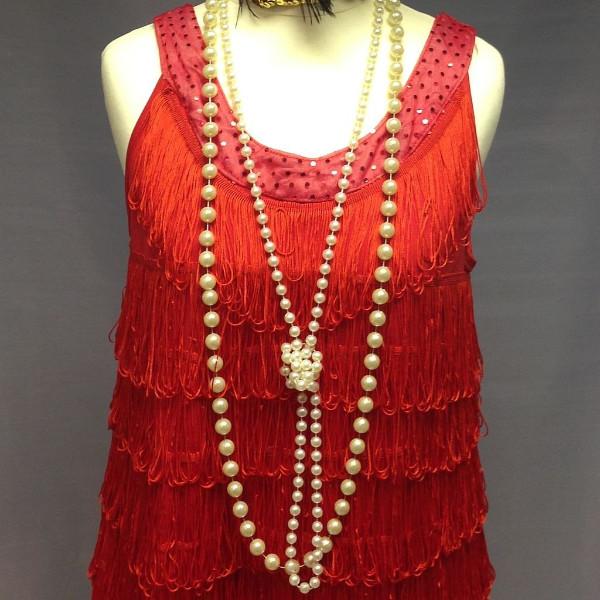 1920s Flapper Girl (Red) (HIRE ONLY)