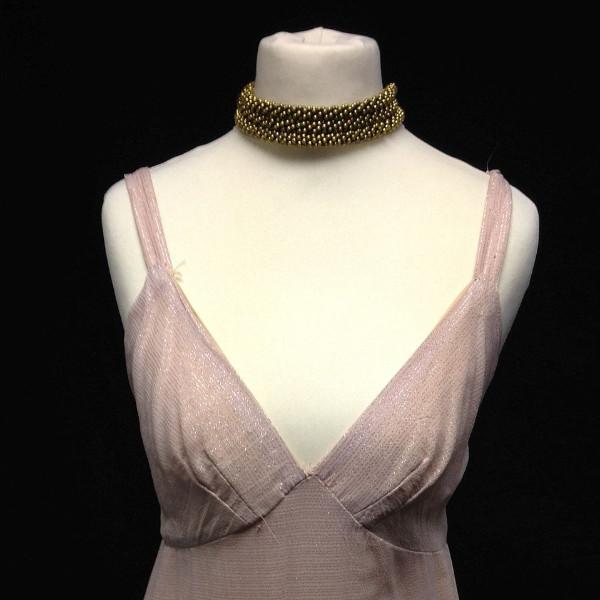 1940s Evening Dress (Pale Pink) (HIRE ONLY)