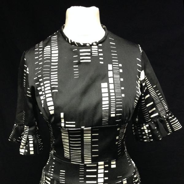 1950s Monochrome Dress and Jacket (HIRE ONLY)