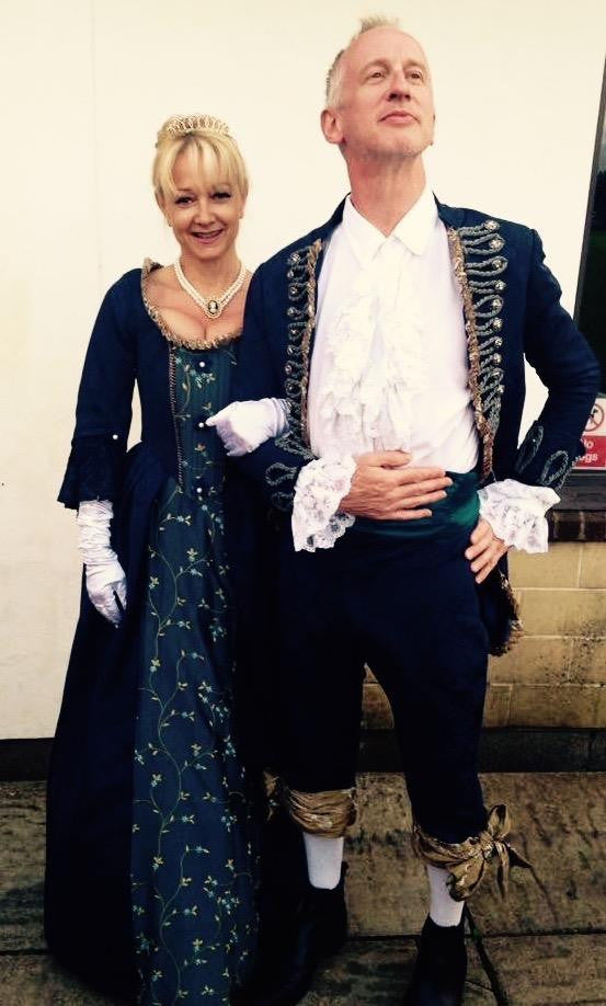 18th Century Court Gent in Blue (£70.00 HIRE ONLY)