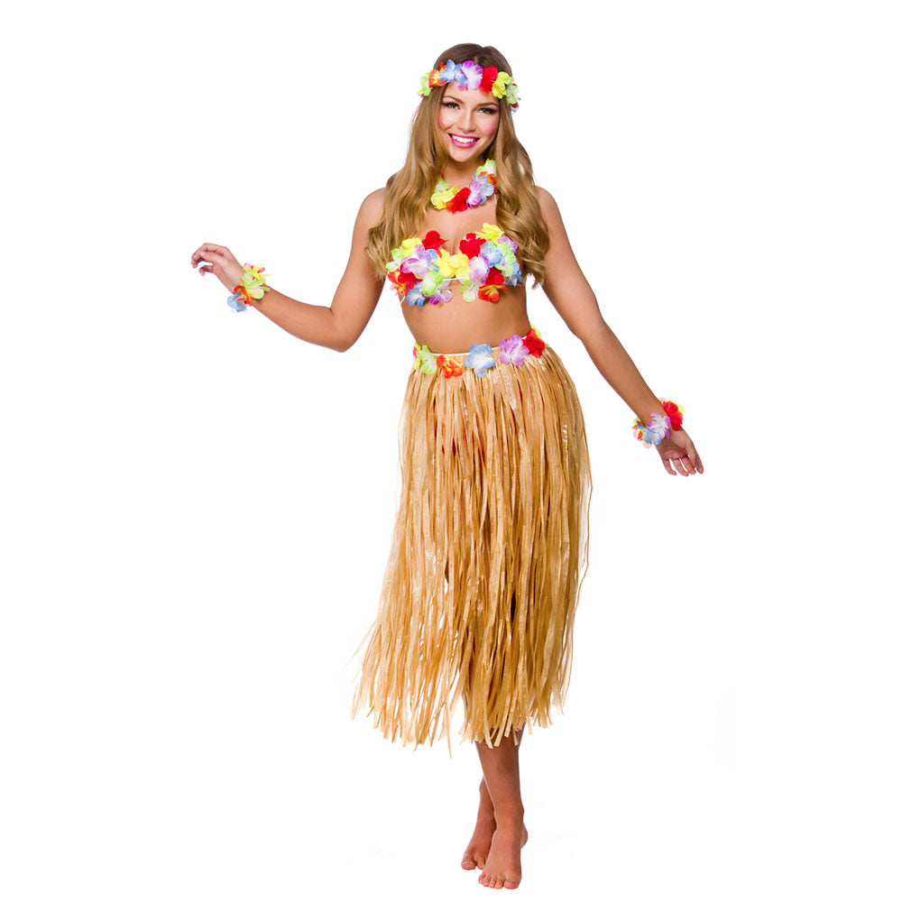 Hawaii Party Girl 5pc Set - Halloween Costume