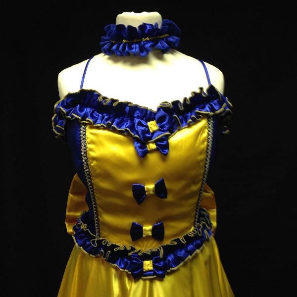 Saloon Girl (Blue & Yellow) (£60.00 HIRE ONLY)