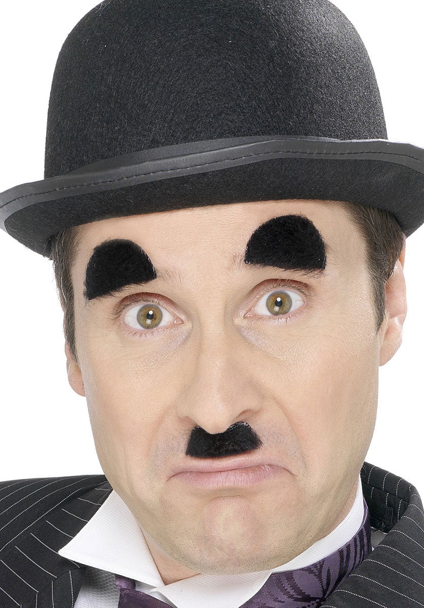 Chaplin Tash and Eyebrows, Black