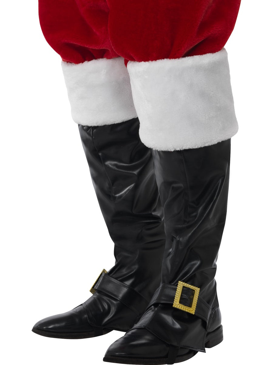 Santa Boot Covers, Black