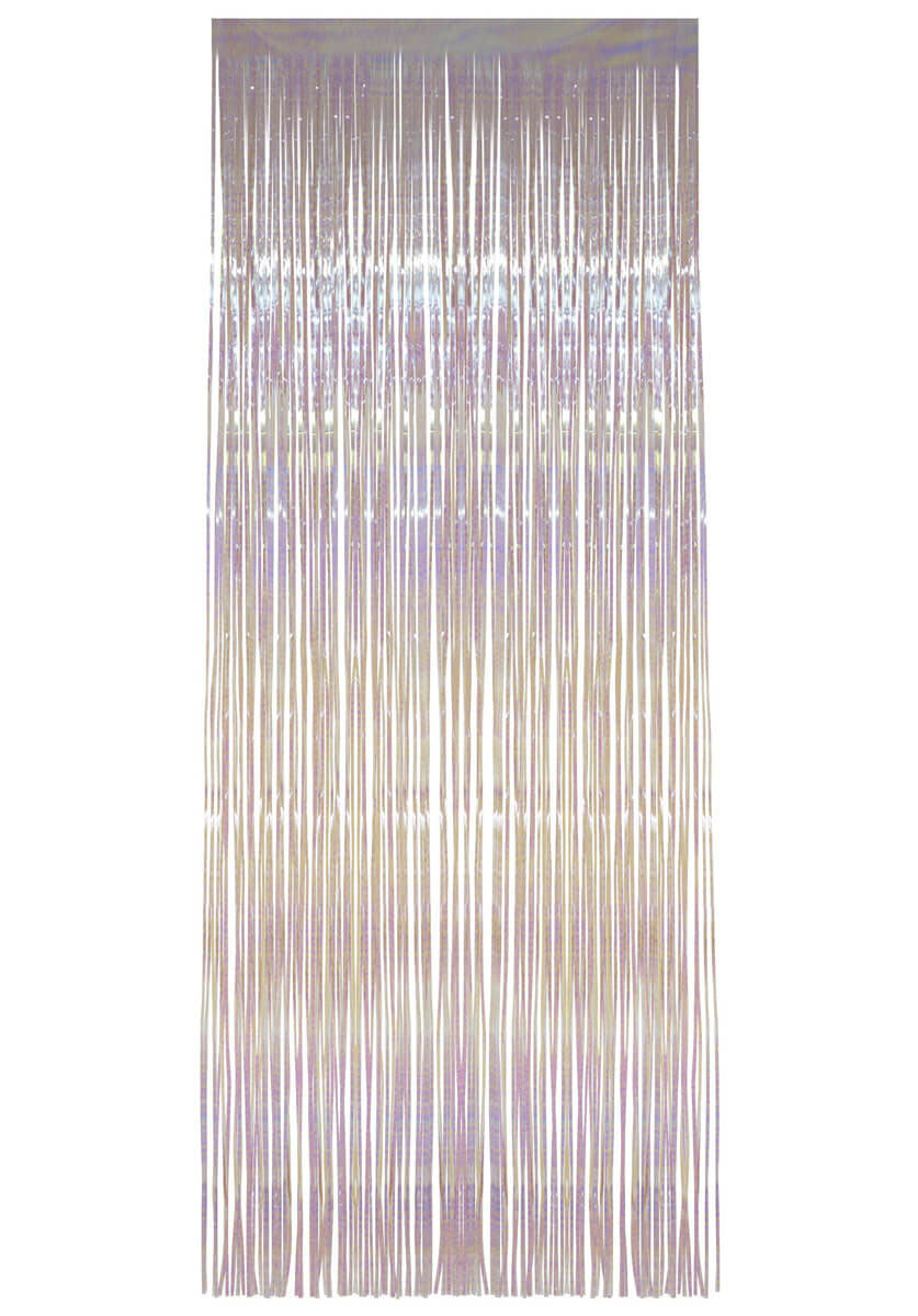 Shimmer Curtain, White