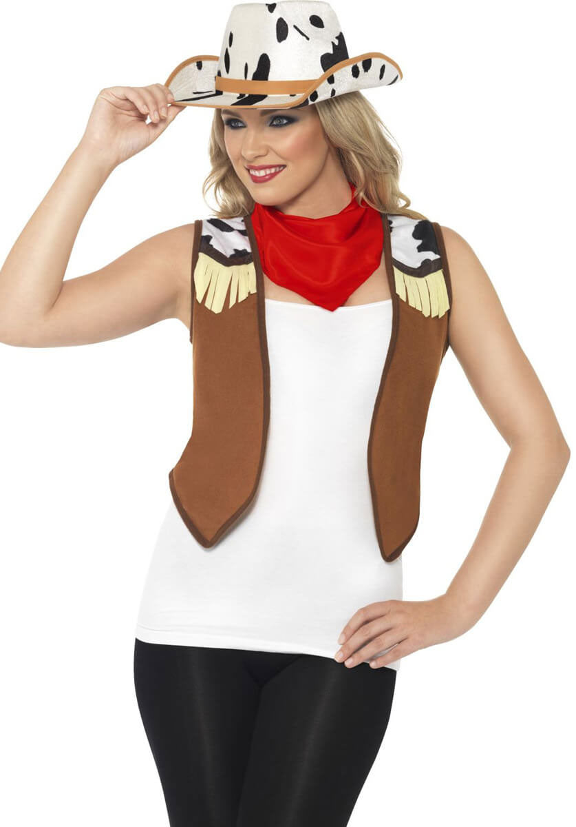 Instant Kit Wild West Female, Brown & White