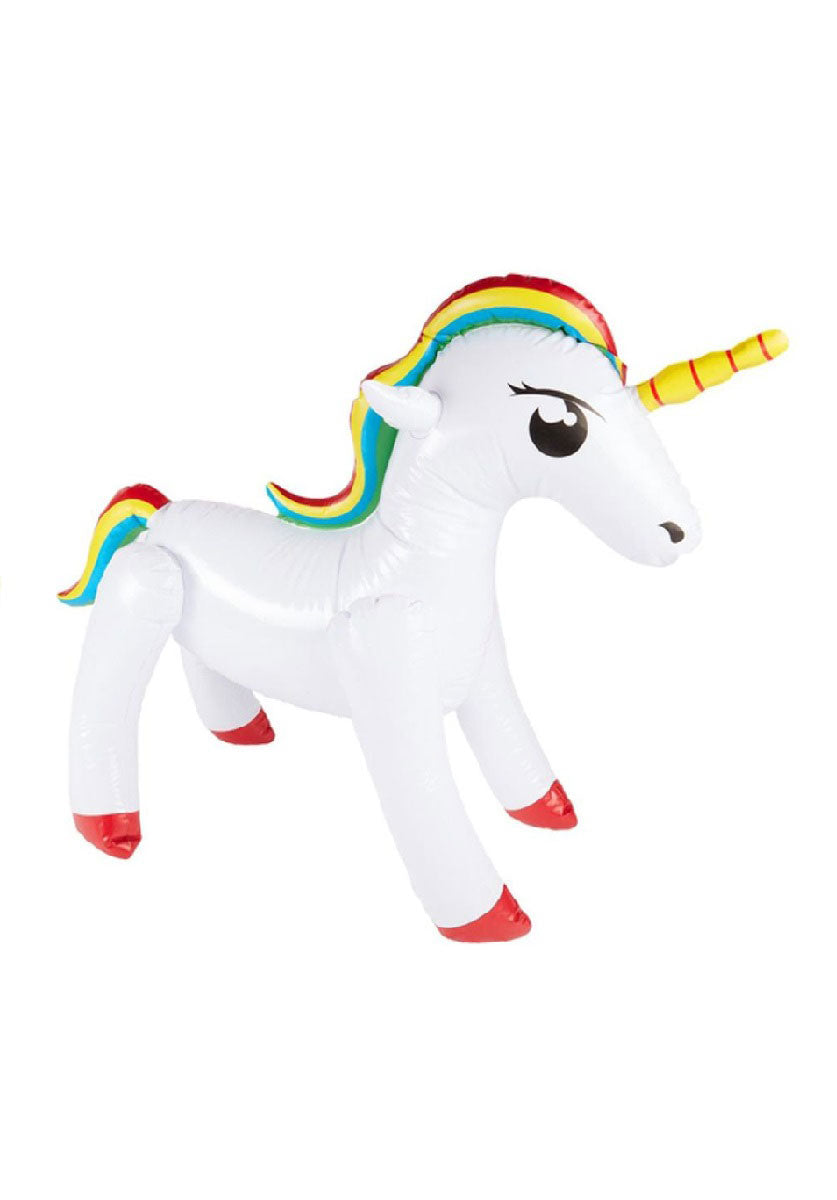 Inflatable Unicorn, White
