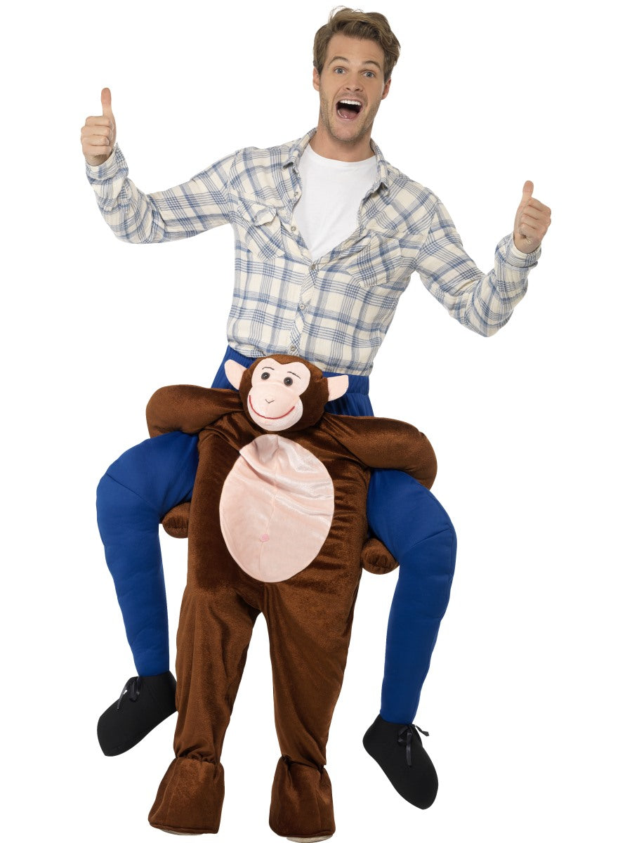 Piggyback Monkey Costume, Brown