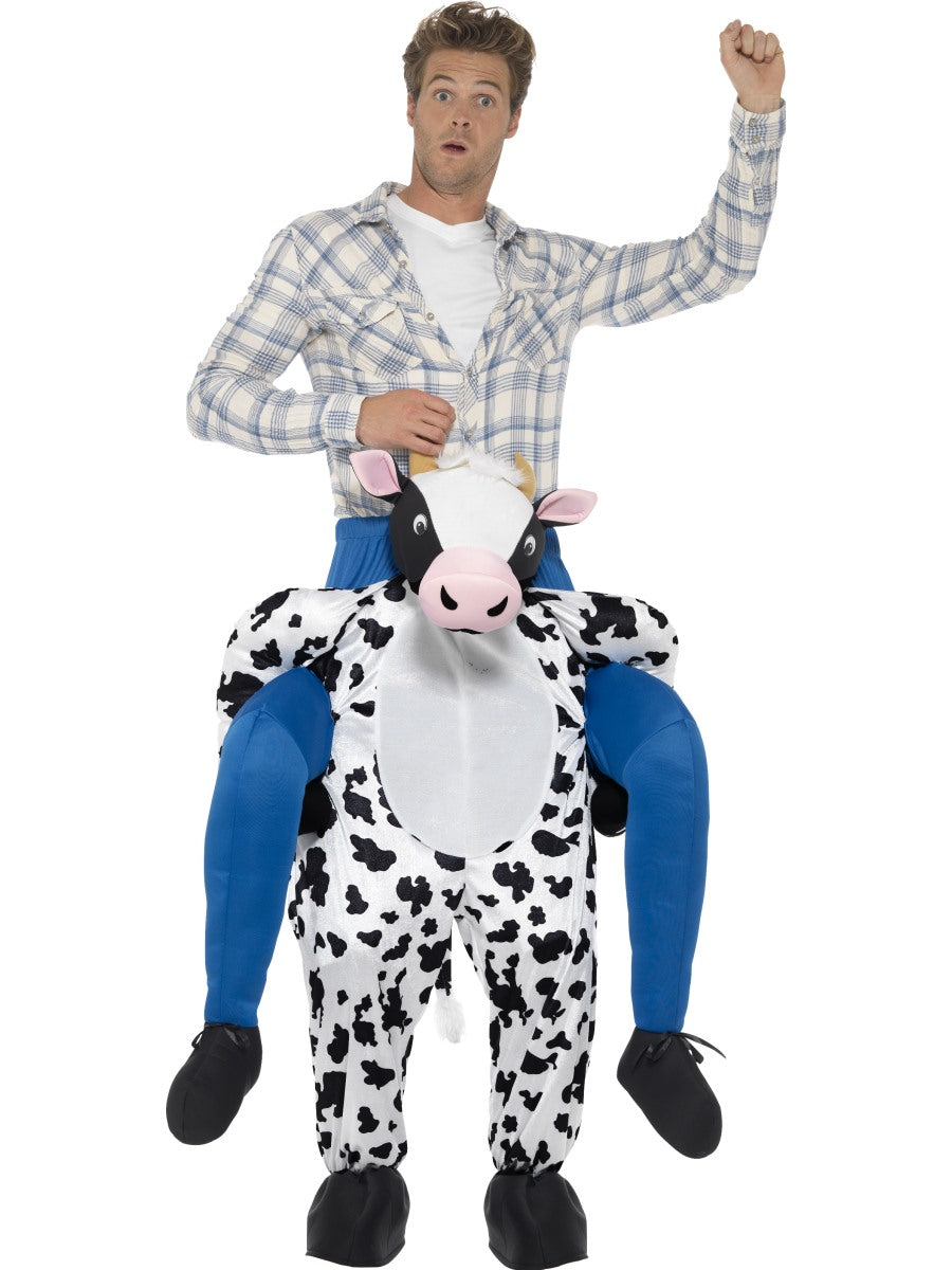 Piggyback Cow Costume, Black