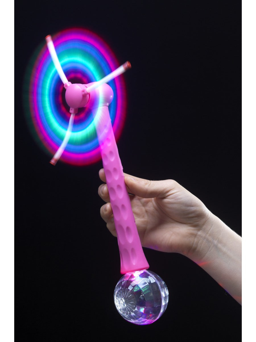 Windmill with Disco Ball, Pink