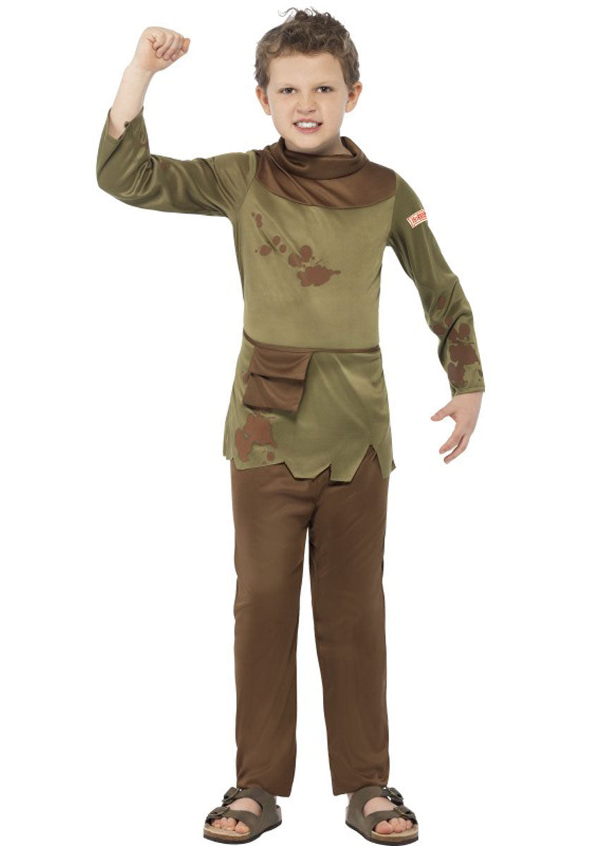 Horrible Histories Revolting Peasant Boy Costume, Child