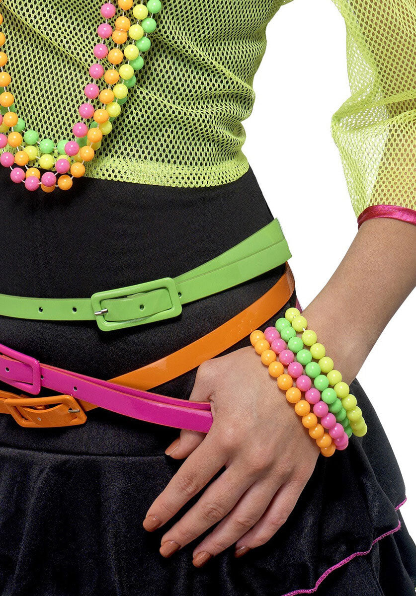 Beaded Bracelets, Neon