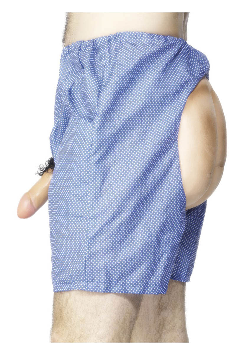 Bum and Willy Shorts, Blue