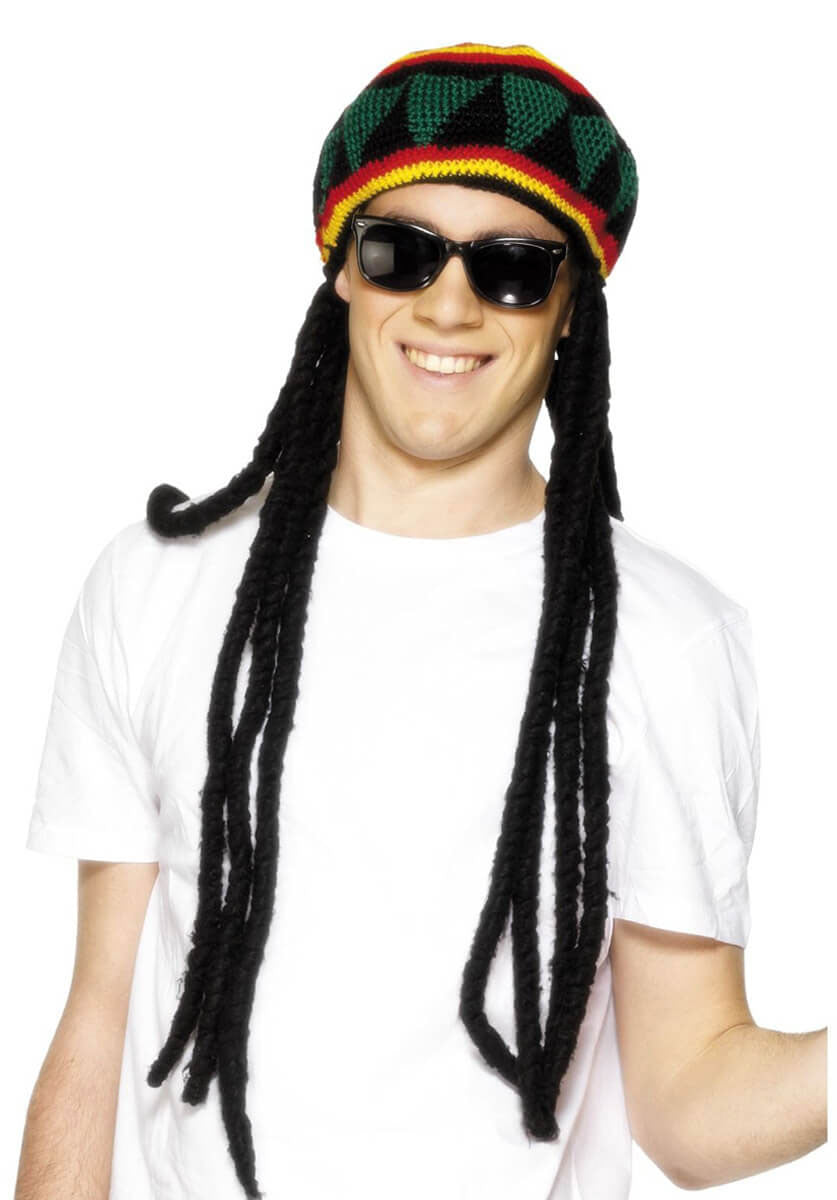 Rasta Beret, Black & Yellow