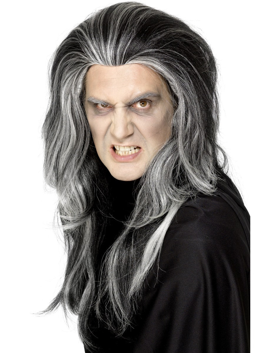 Gothic Vampire Wig, Black