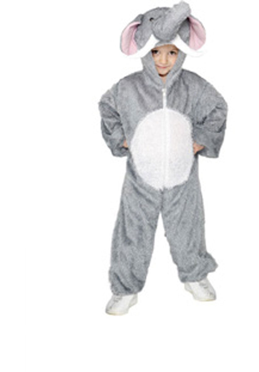 Elephant Costume, Grey, Medium