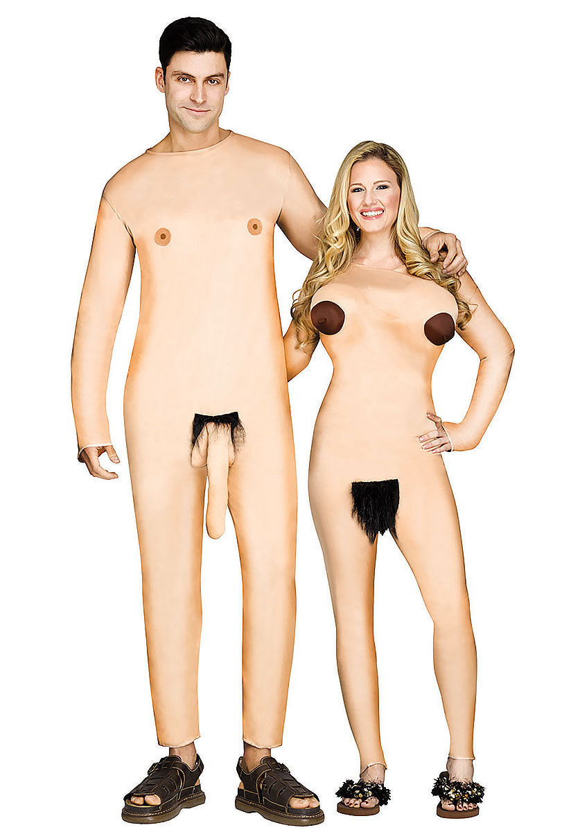 Nudist Couple Costume