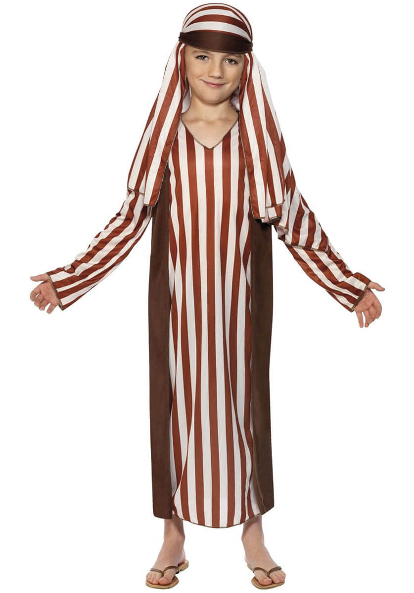 Shepherd Costume, Brown - L