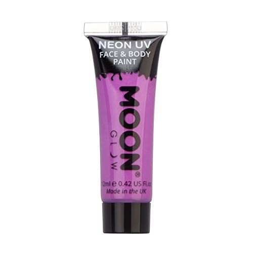 Moon Glow Intense Neon UV Face Paint - Purple