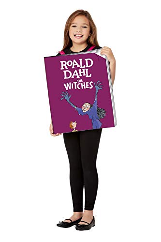 Roald Dahl The Witches Book Cover Costume, Purple