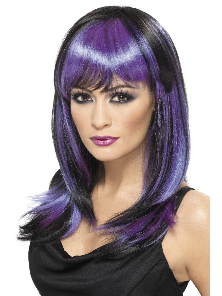 Glamour Witch Wig, Black