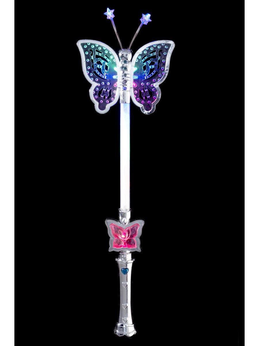 Butterfly Wand, Silver
