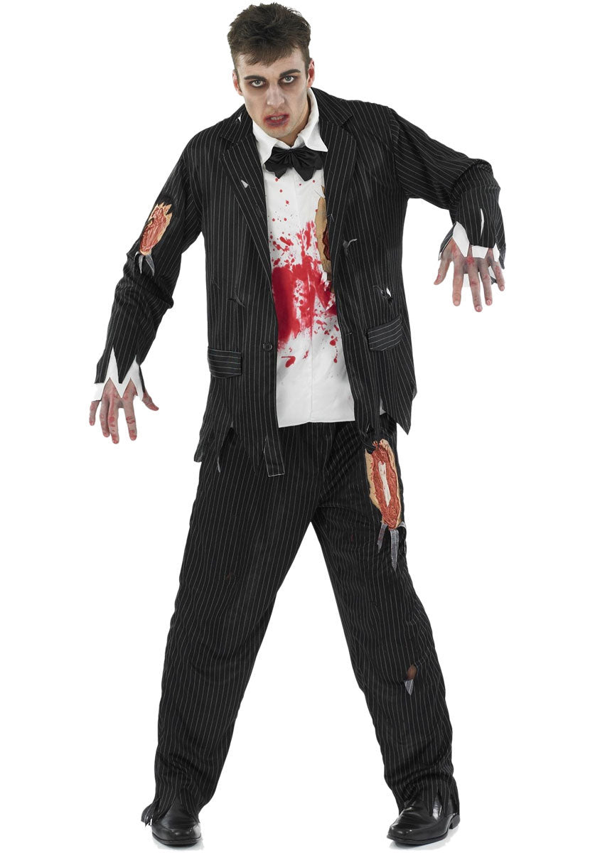 Zombie Pin Stripe Costume