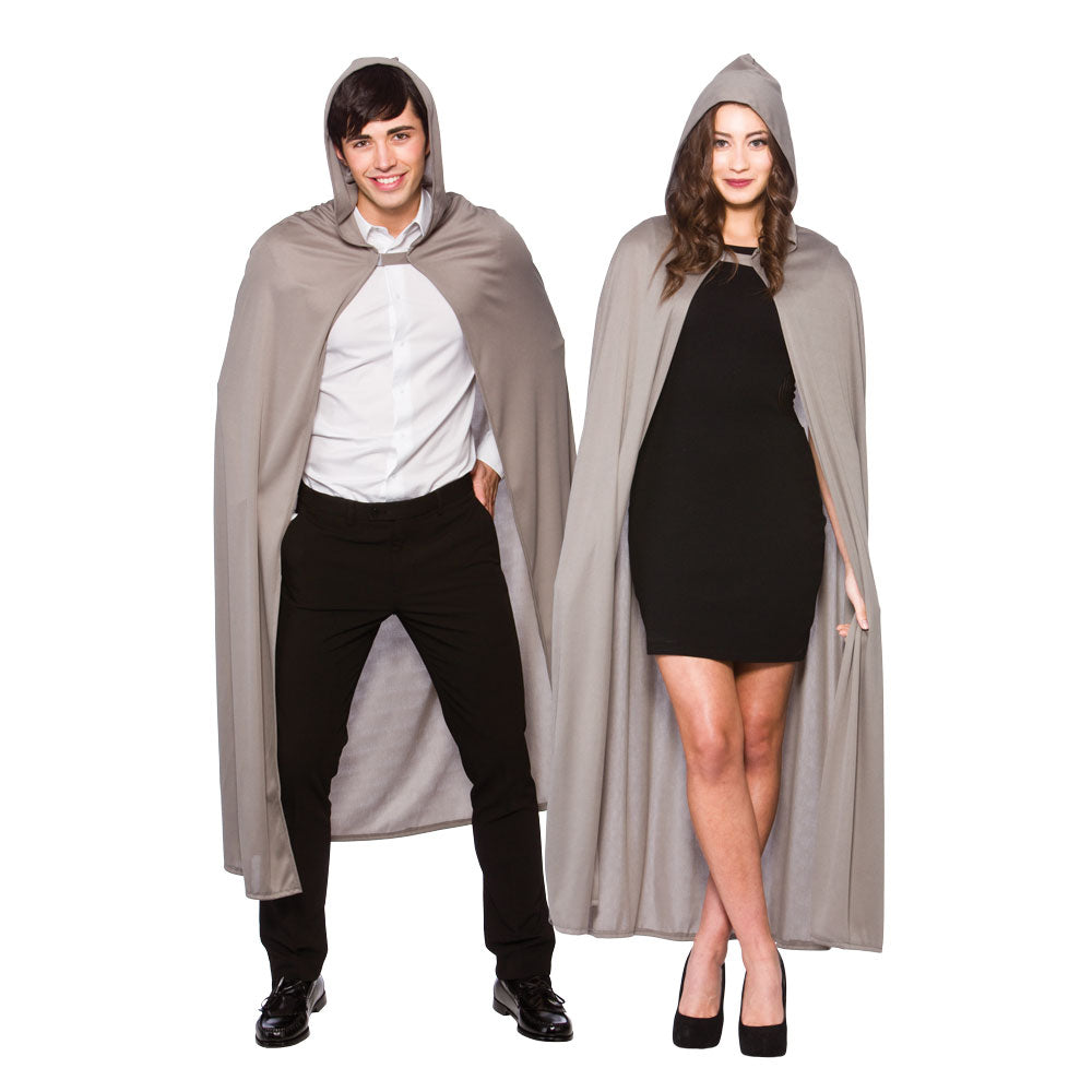 Hooded Cape - GREY (Adult)
