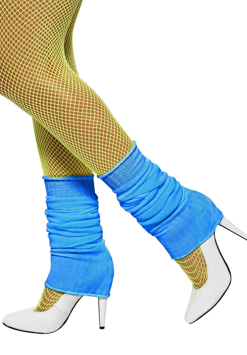 Legwarmers, Neon Blue