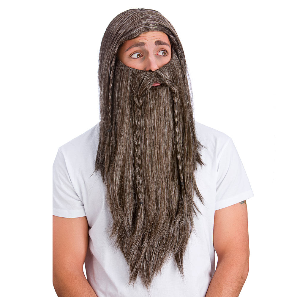 Deluxe Wig & Long Beard