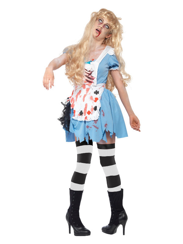 Zombie Malice Costume, Blue - L