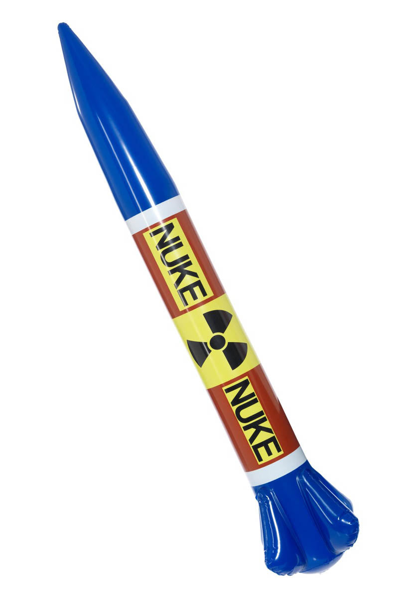 Inflatable Nuclear Missile, Multi-Coloured