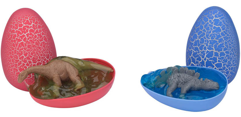 Dino Eggs Crystal Putty