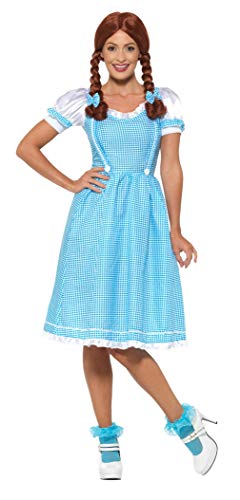 Kansas Country Girl Costume, Blue & White - S