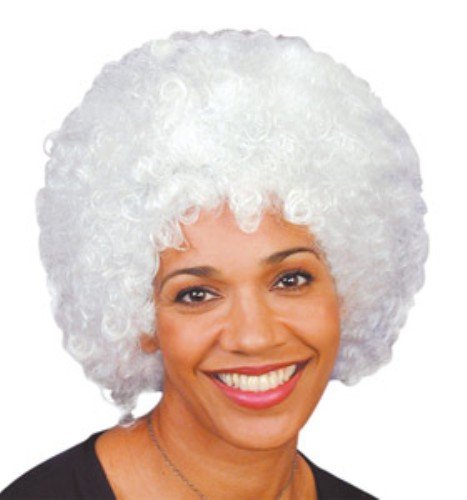 White pop wig
