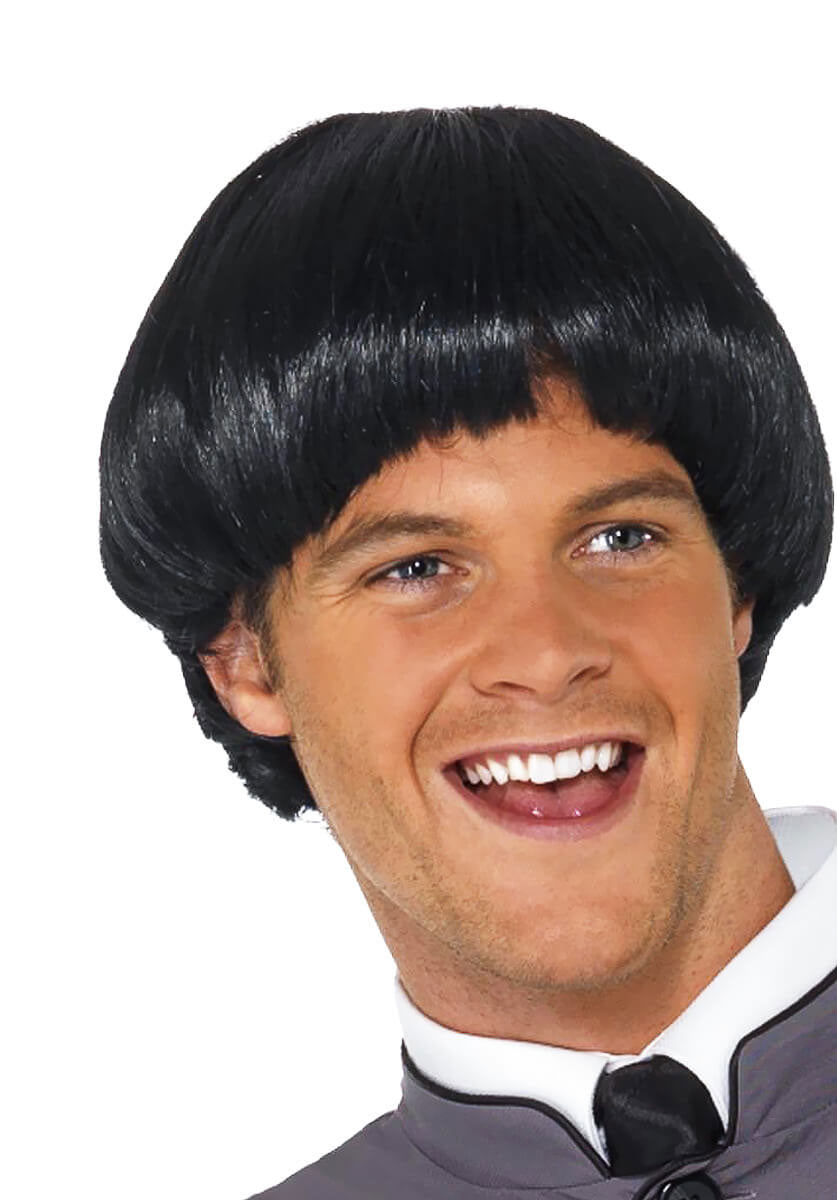 Swinging 60s Bowl Wig Black