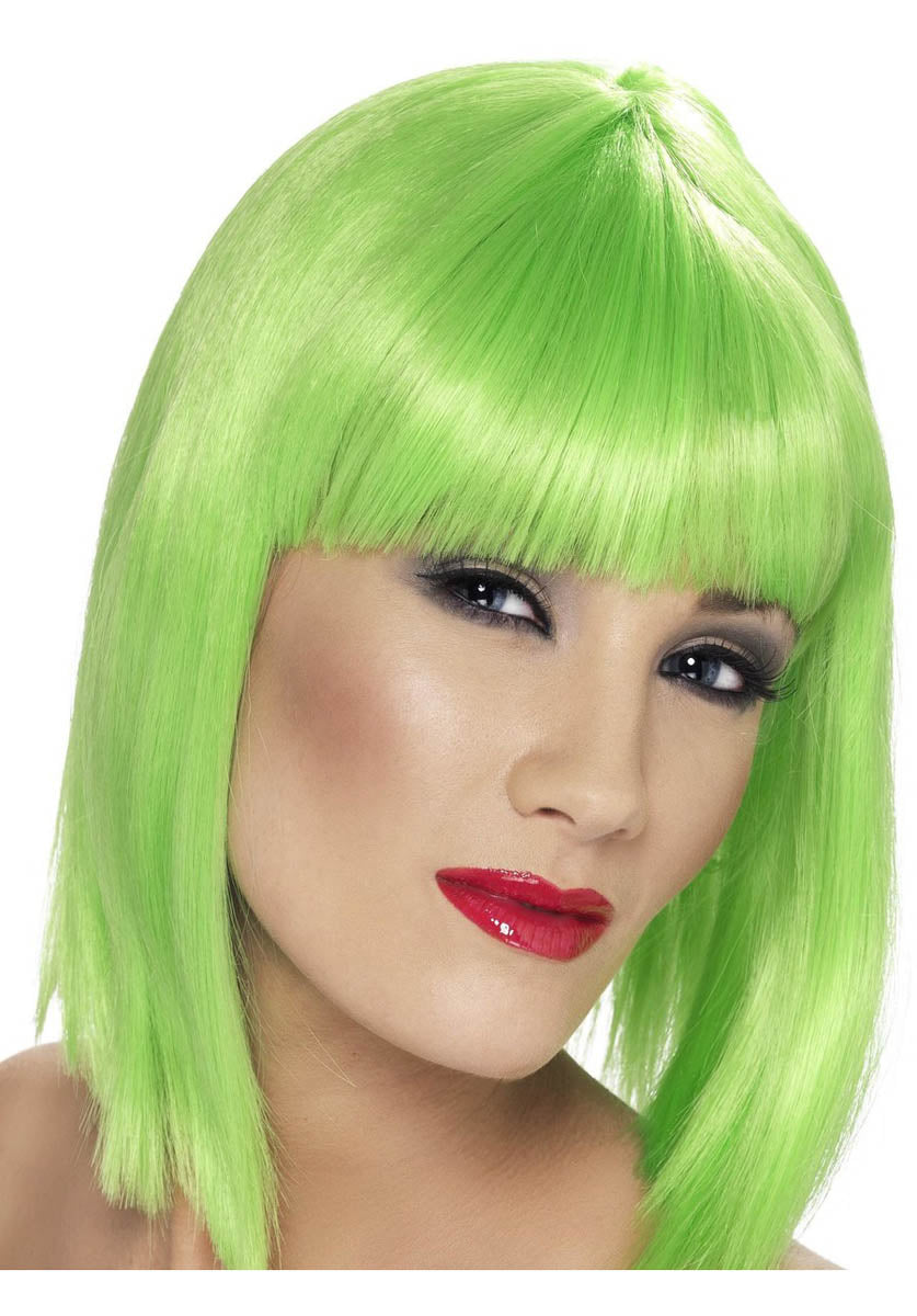 Glam Wig, Neon Green