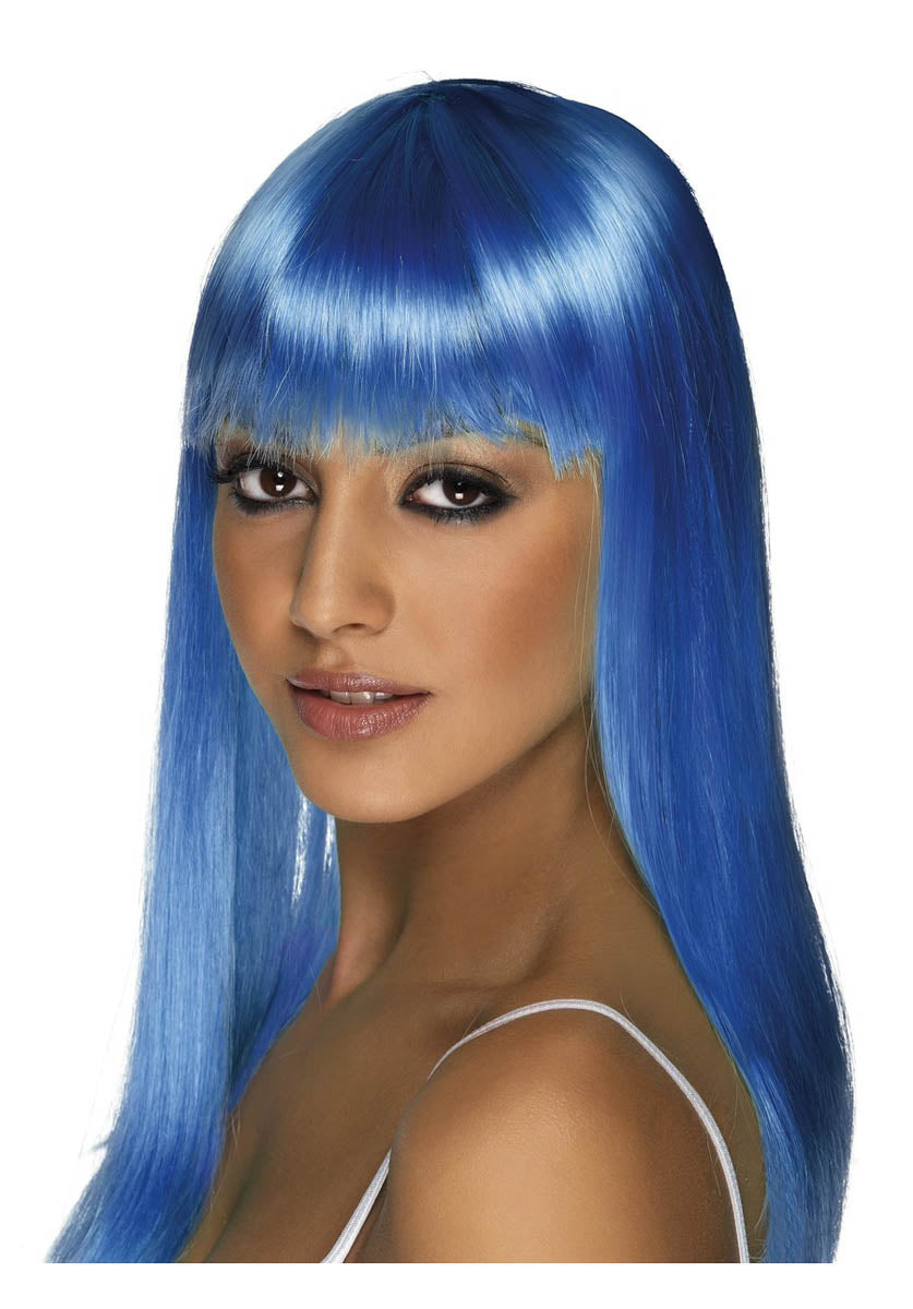 Glamourama Wig, Neon Blue