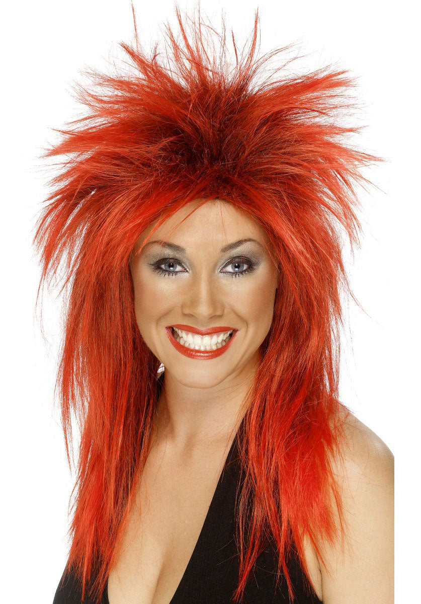 Rock Diva Wig, Red