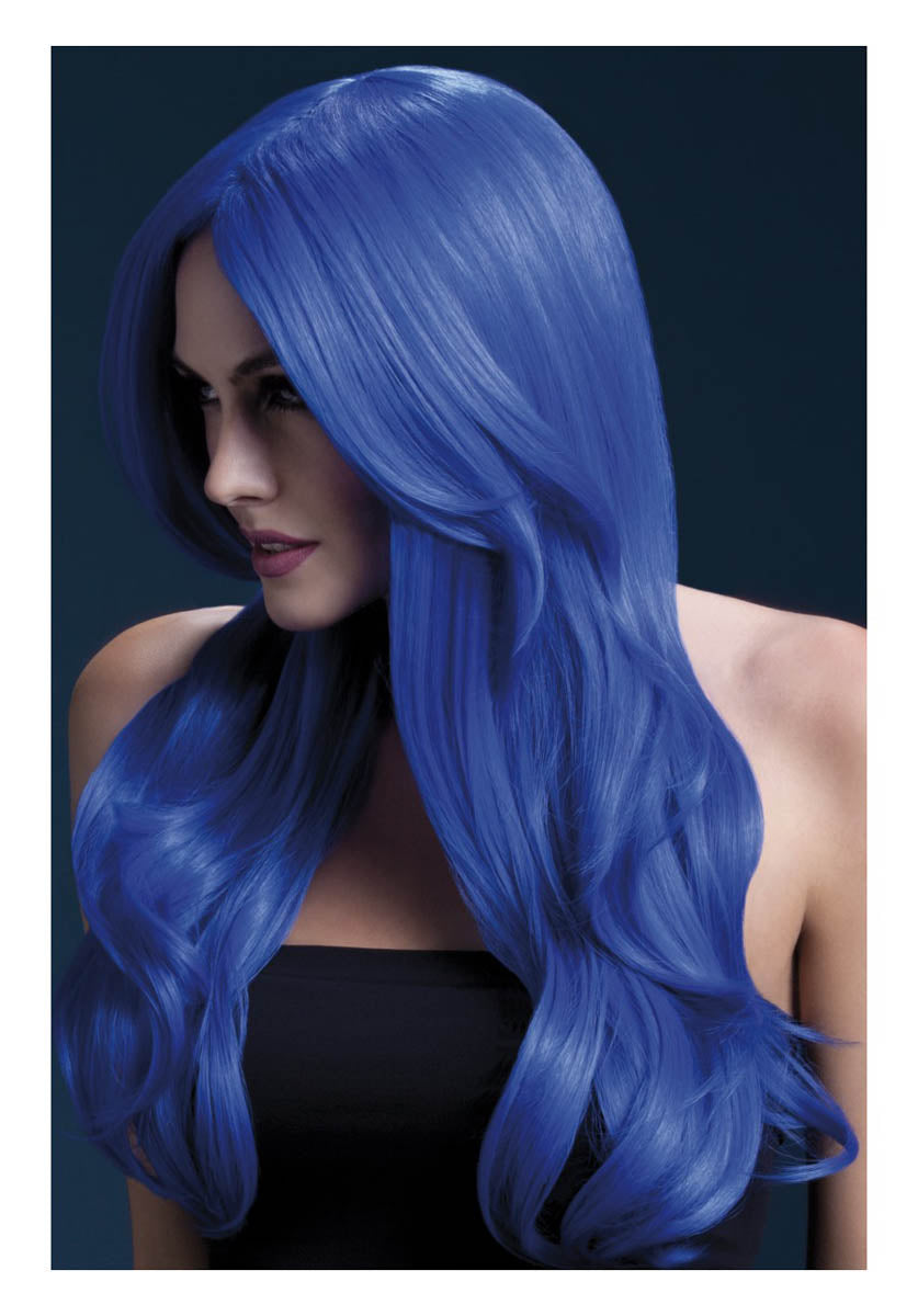 Fever Khloe Wig, Neon Blue