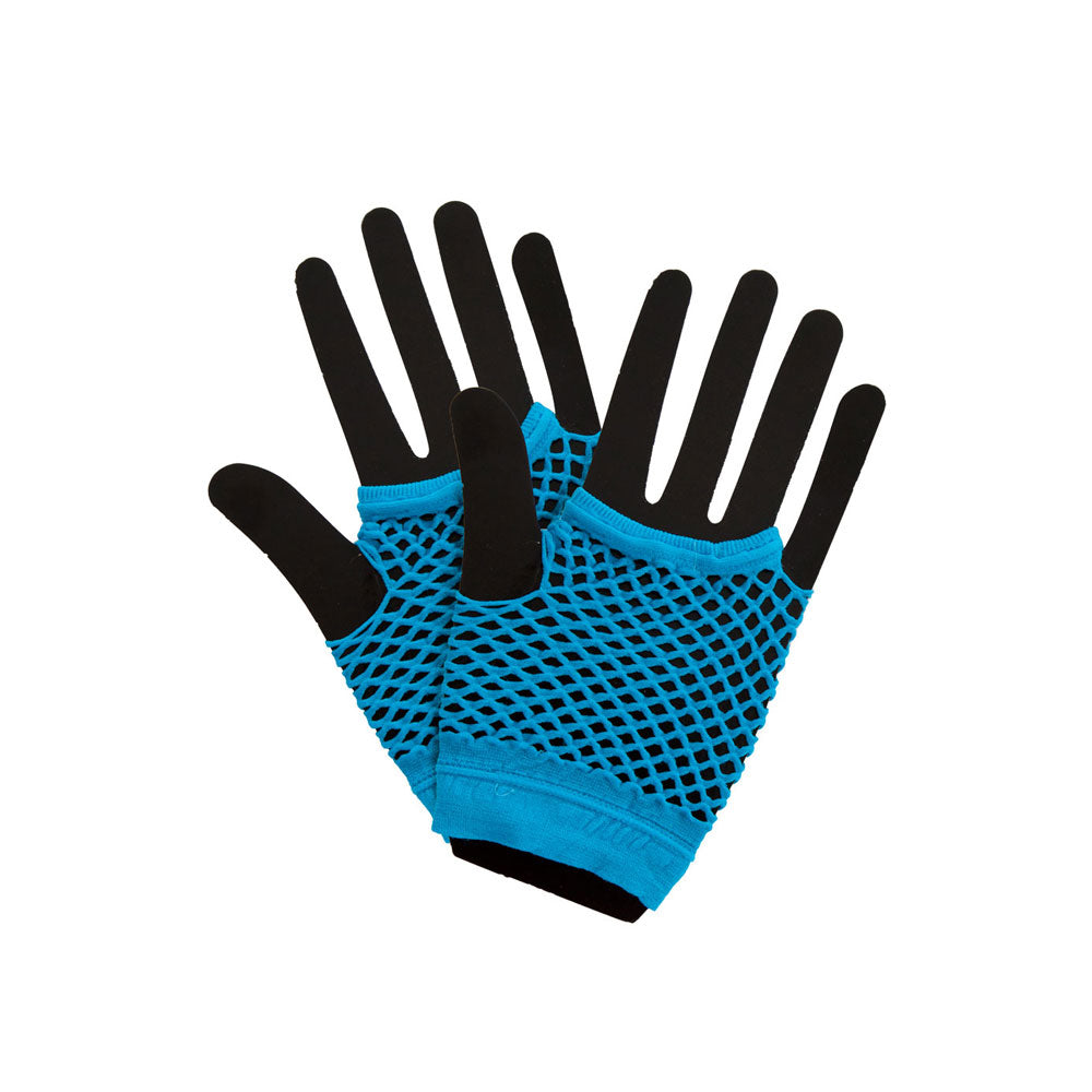 80's Net Gloves - BLUE (min12)