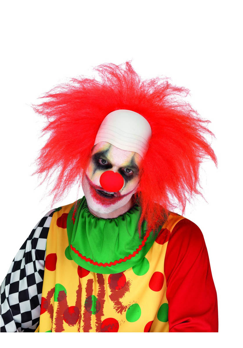 Deluxe Clown Wig, Red