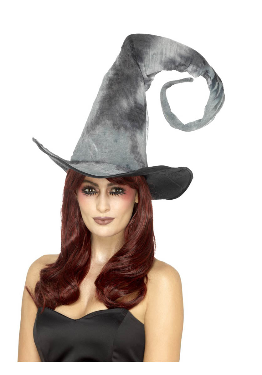 Deluxe Spellbound Decayed Hat, Tie Dye, Grey