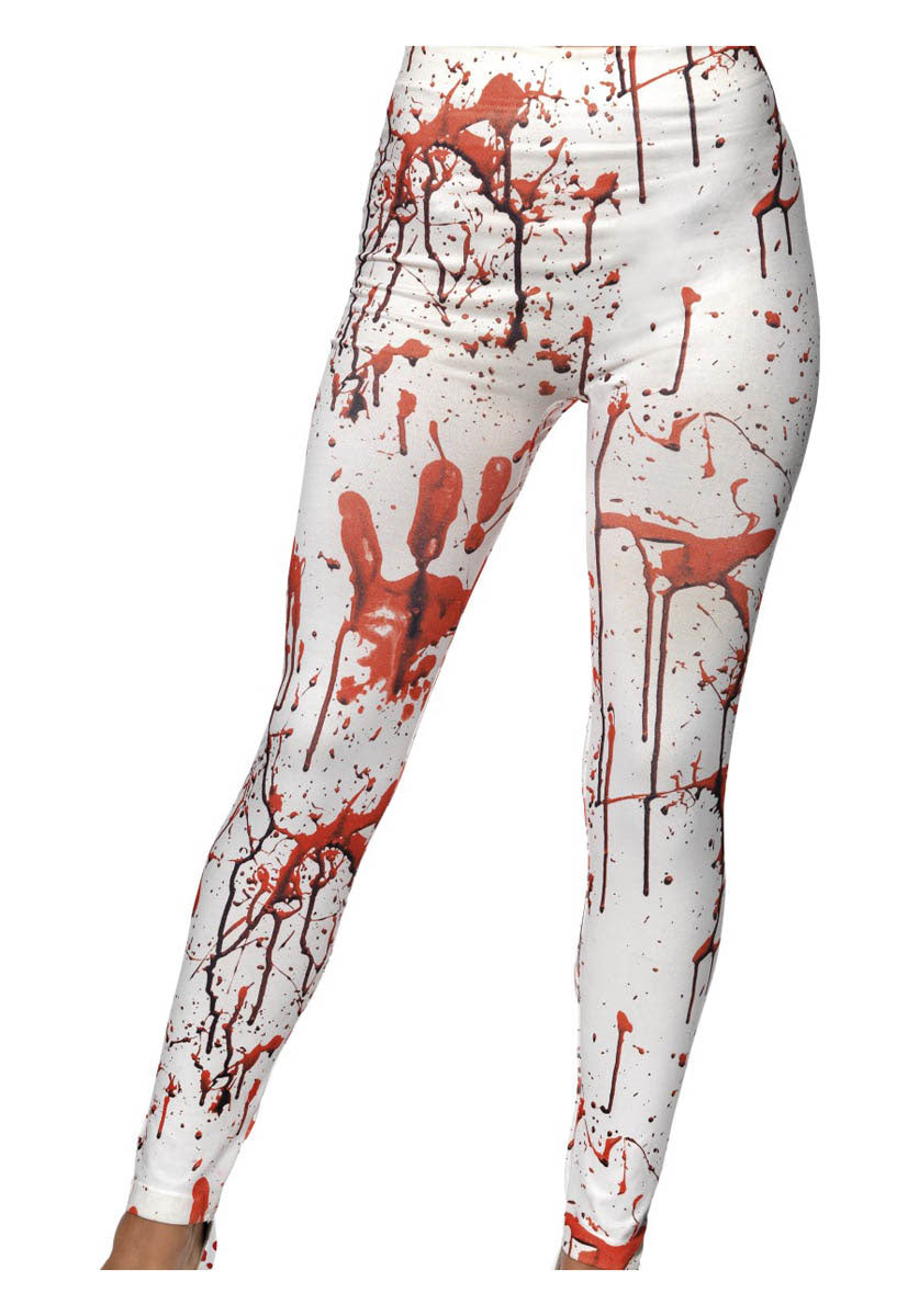 Horror Leggings, White
