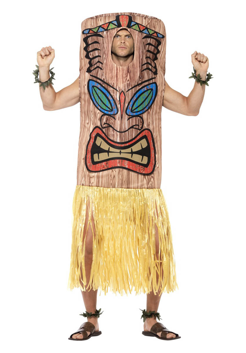 Tiki Totem Costume, Brown